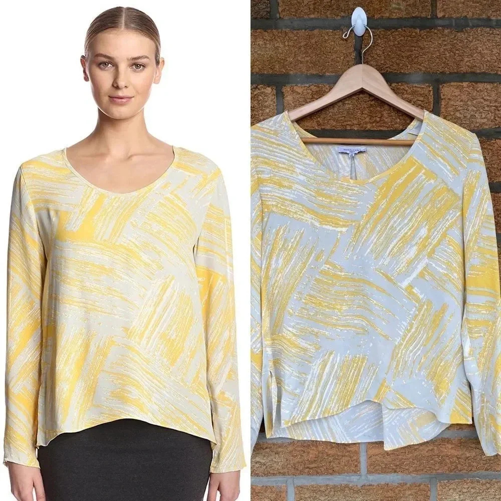 Waverly Grey Women's Charlie Printed Blouse xs